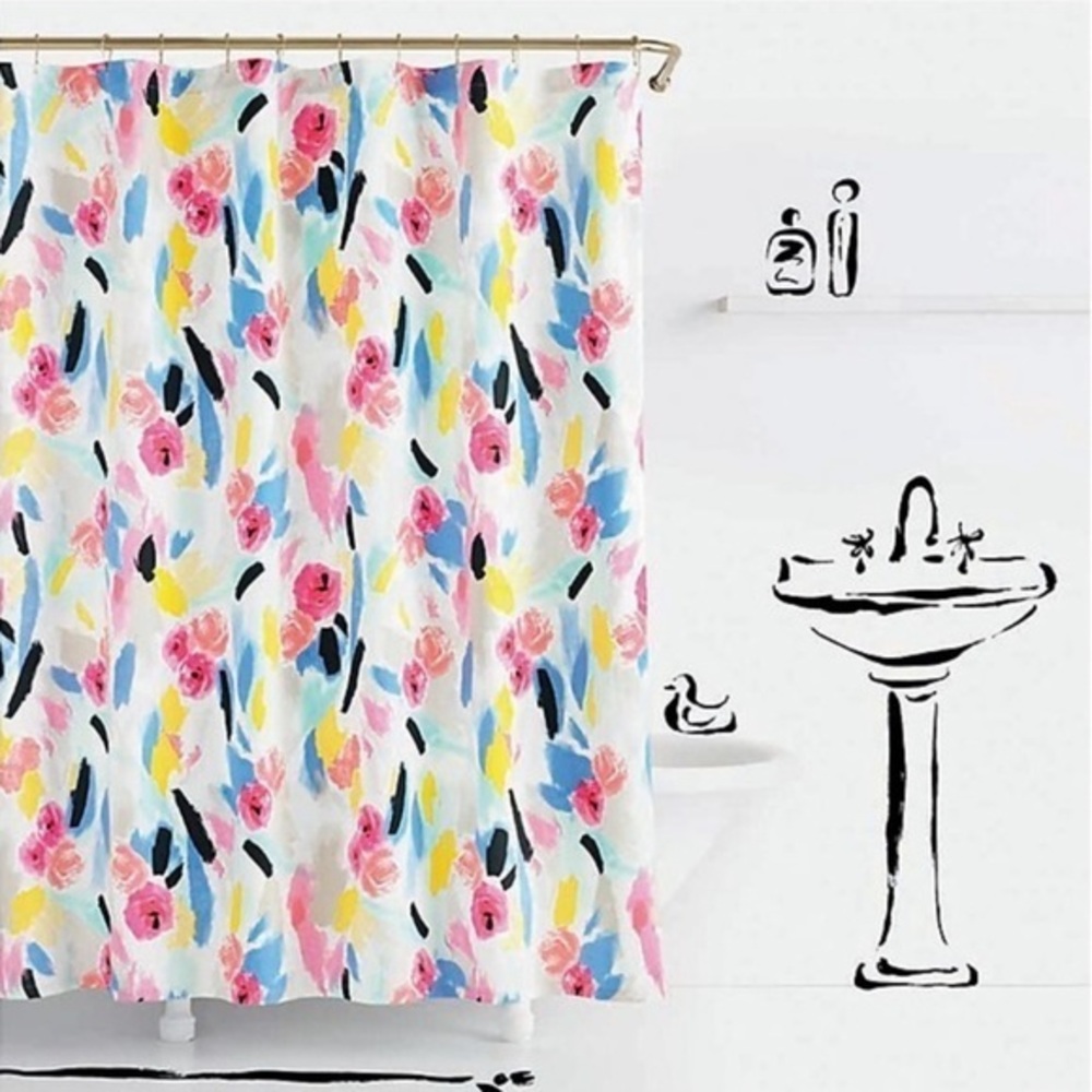 Kate Spade New York Paintball Shower Curtain